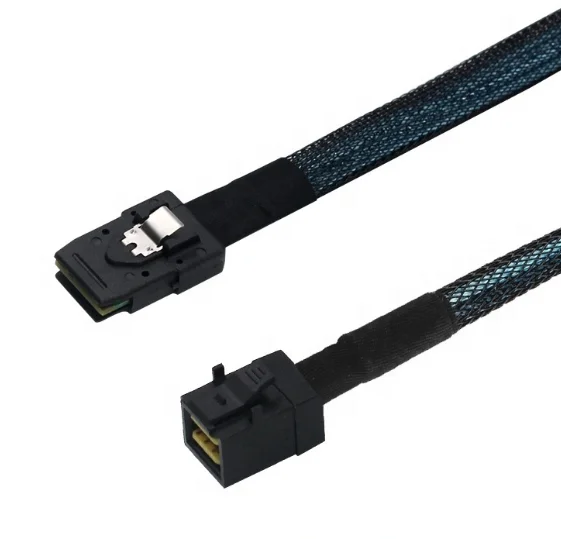 

Кабель-адаптер для передачи данных Mini SAS SFF-8643 на 8087 для серверной платы-бэклейн 12G-6G