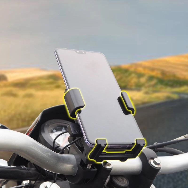 Bike Phone Holder For IPhone X Bicycle Motorcycle Phone Stand Cellphone Holder Bike Phone Mount For S10 XiaoMi