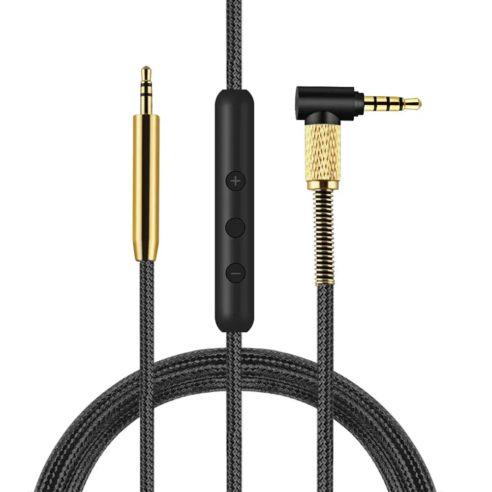 OFC-Cable de extensión trenzado de repuesto para Motorola Moto JR300 XT120 Escape 220 500 800 ANC SH003BK Pulse M Max, auriculares
