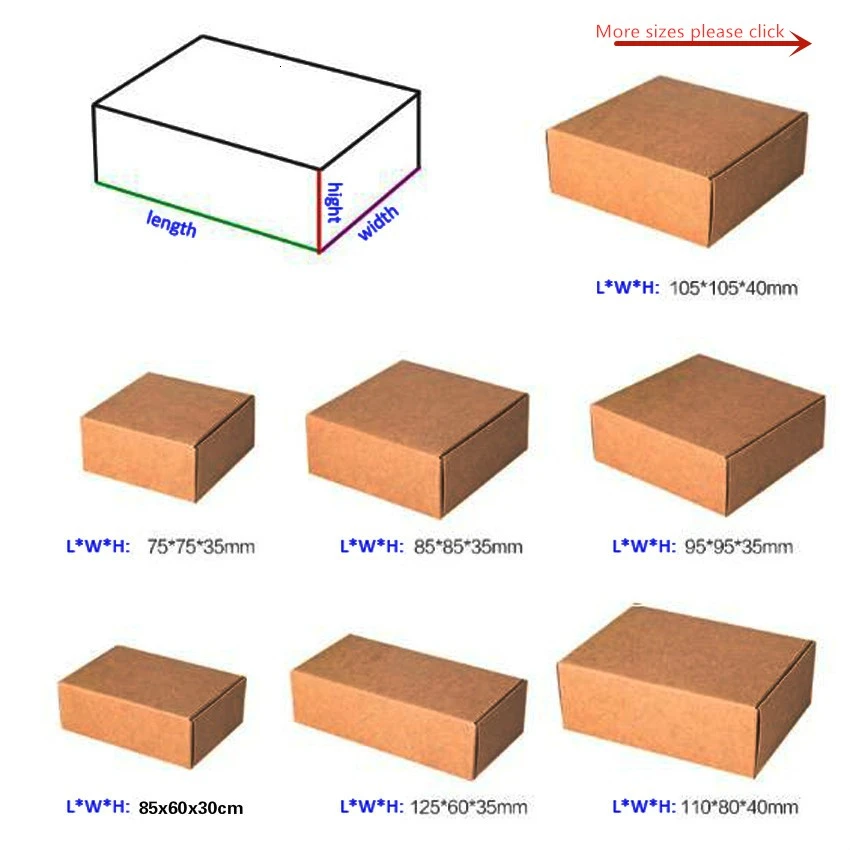 50pcs/lot DIY 3.7 x ~ 9cm Kraft Paper White Black Handmade Soap Cardpaper Packing Boxes Wedding Favor Christmas Party