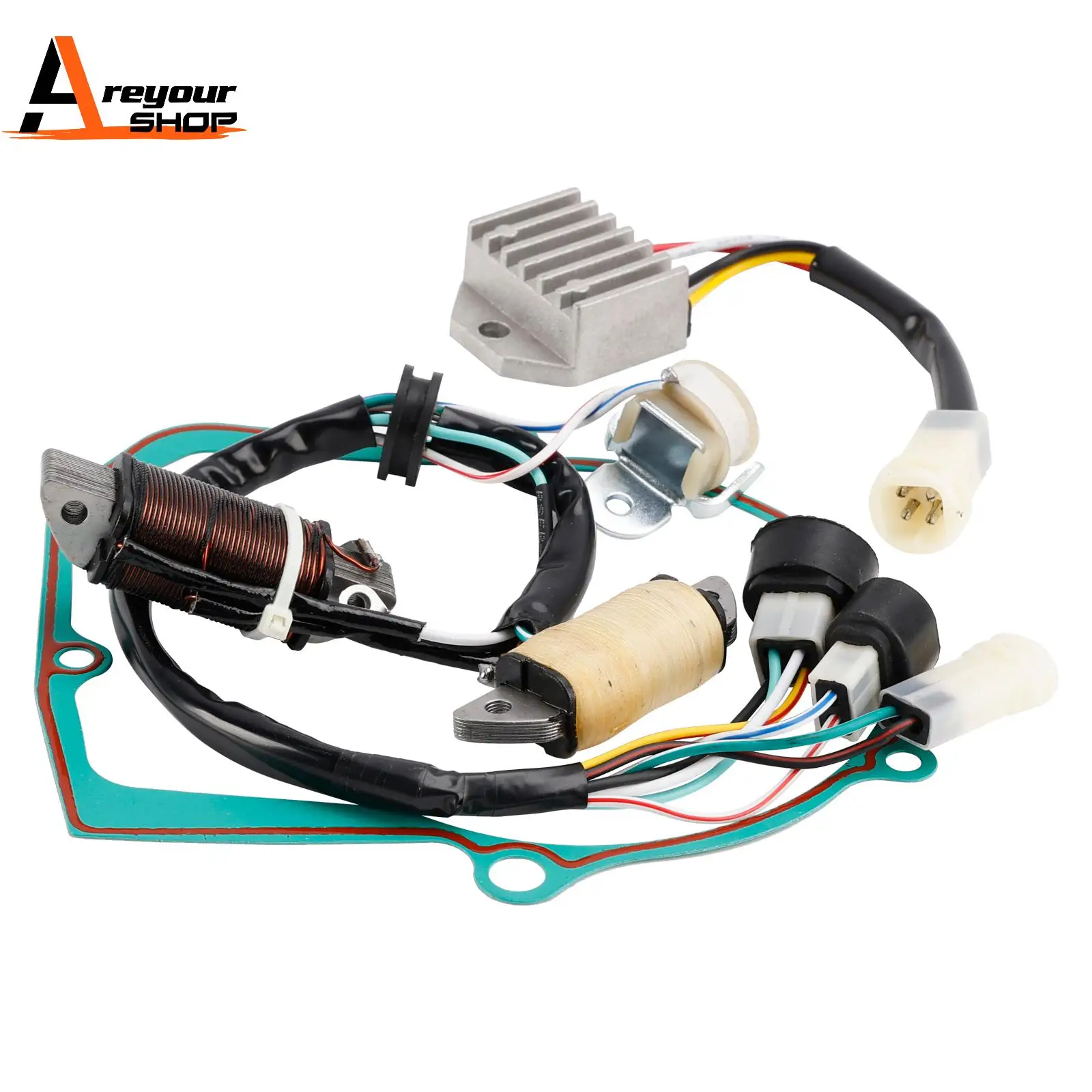 

Прокладка выпрямителя регулятора статора генератора для Yamaha YFM80 Badger 80 1992-1994 гг.