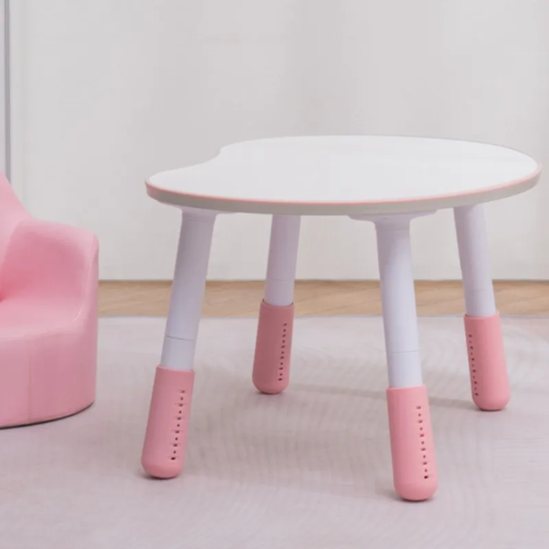 Mesa de cacahuete Simple para niños, mesa de aprendizaje temprano para bebés, escritorio de lectura para bebés, mesa de guisante elevable, noticias