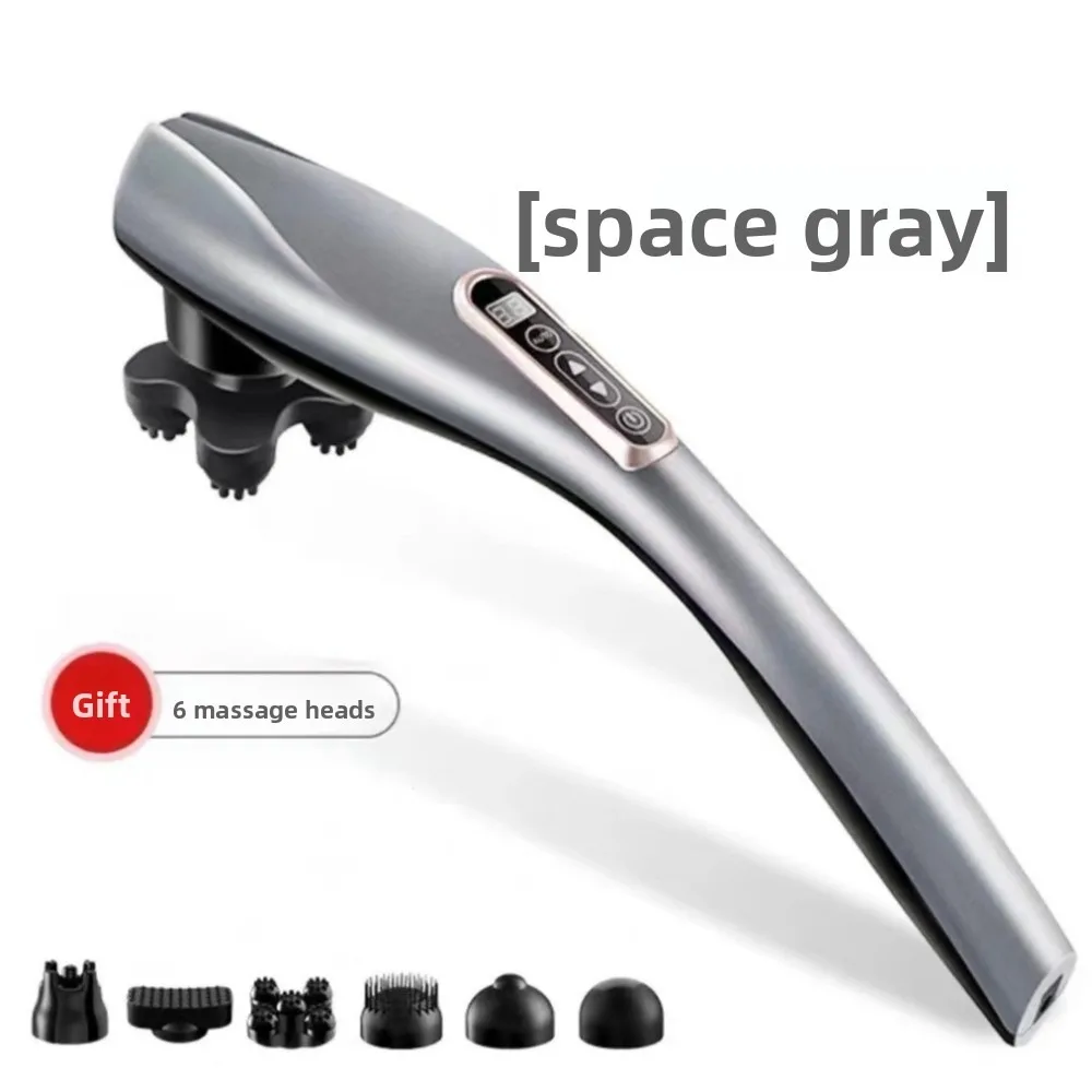 

Various Massage Heads Wireless Massager Multi-purpose Acupuncture Massage Dolphin Massager Vibration Hammer Rechargeable