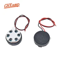 GHXAMP-altavoz de conducción ósea de 13mm, auricular Bluetooth de 8Ohm, bocina de piruleta para música, 2 piezas