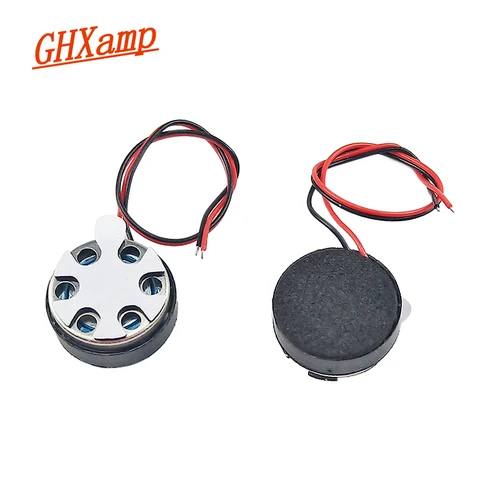 GHXAMP-altavoz de conducción ósea de 13mm, auricular Bluetooth de 8Ohm, bocina de piruleta para música, 2 piezas