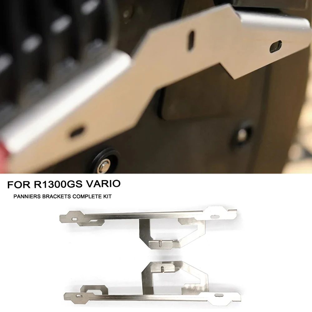 R1300GS Vario Accessories Suitcase Mounting Brackets Complete kit For BMW R 1300GS R1300 GS Vario Motorcycle Case Wall Mount Set