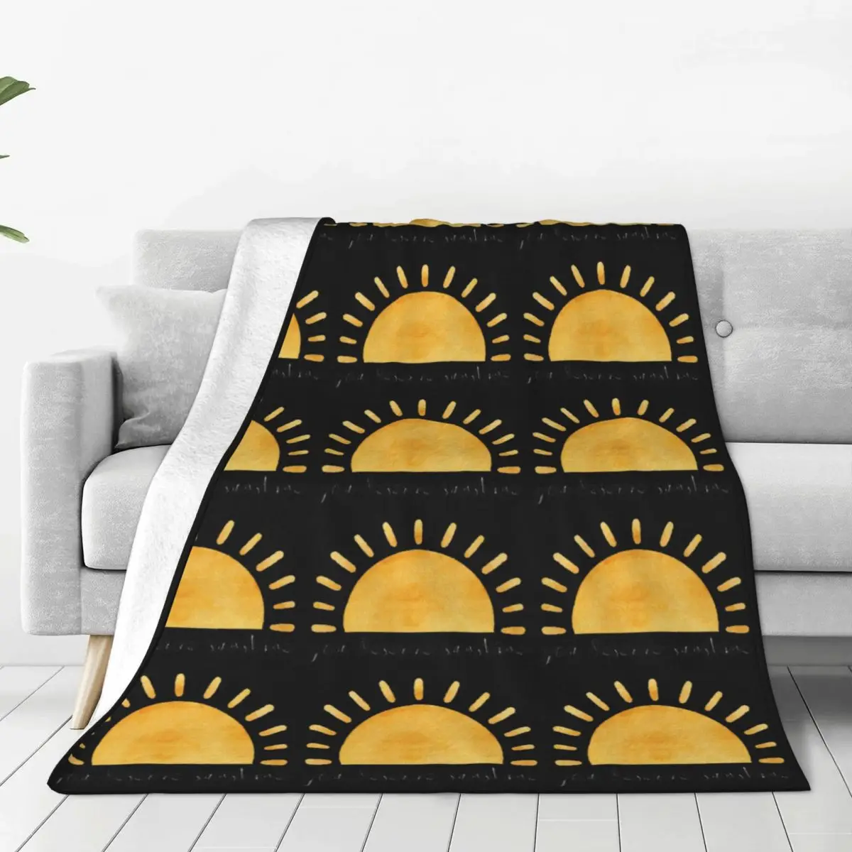 Heated Rivalry You Deserve Sunshine Blankets Soft Warm Flannel Throw Blanket Bedspread for Living room Picnic Travel Home Sofa