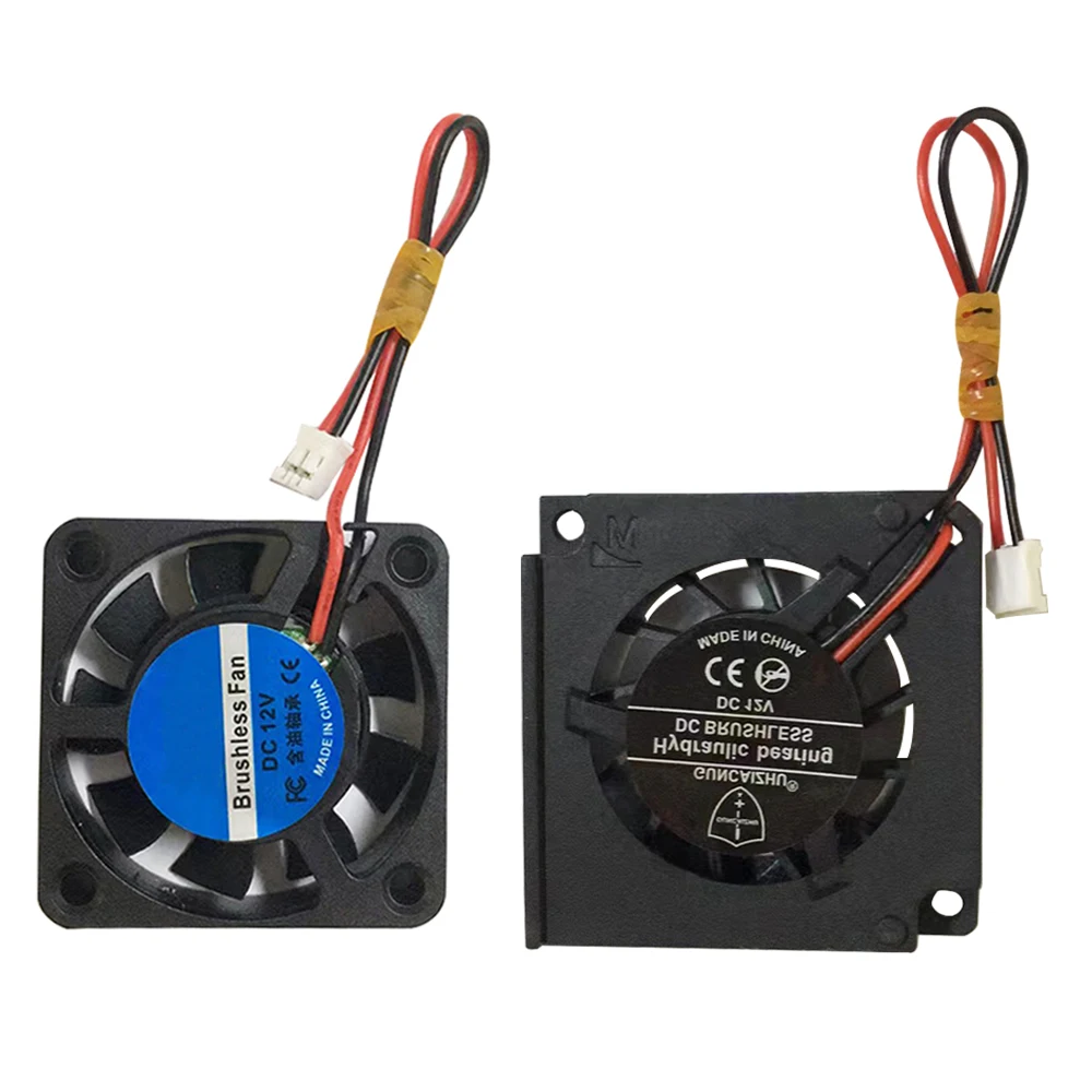 Hzdadeve Anycubi I3 Mega S Pro 4510 Ventilator 12V 45X45X10Mm Dc Cooling 4010 40X40X10Mm Voor 3D Printer Extruder Onderdelen