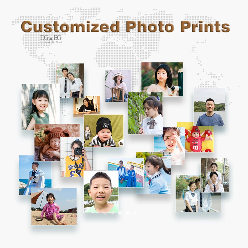 Customized Photo Prints - 678 Inches Photograph Develop Printing High-Definition Photo Print Processing Service -Matte Paper