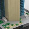 체이스 빌딩 1:650 규모 스카이 스크래퍼 모델 2061pcs 작은 입자 MOC 빌딩 블록 장난감 장식 크리 에이 티브 휴일 선물 5