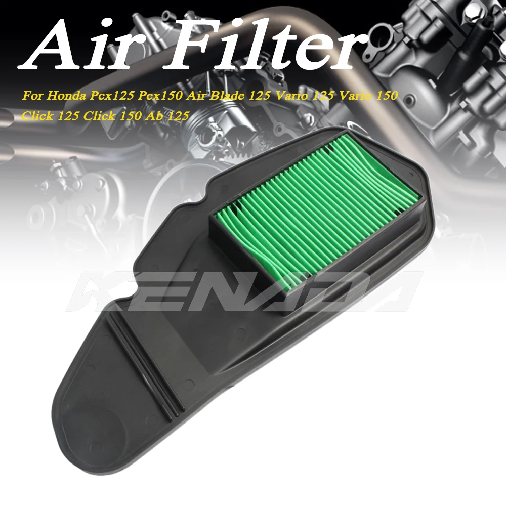 For Honda Pcx125 Pcx150 Air Blade 125 Vario 125 Vario 150 Click 125 Click 150 Ab 125 Air Filter