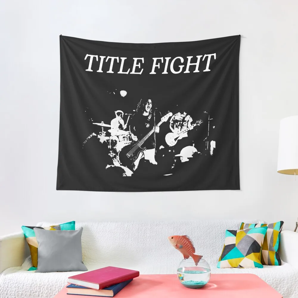 Title Fight Tapestry Aesthetic Room Decor Wall Art Decorative Paintings