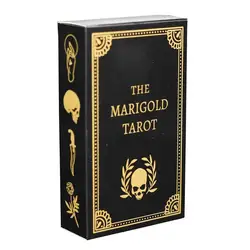 12X7cm The Marigold Tarot Card Game Gathering Chess Game Fortune Telling Divination Oracle Card Leisure Table Game