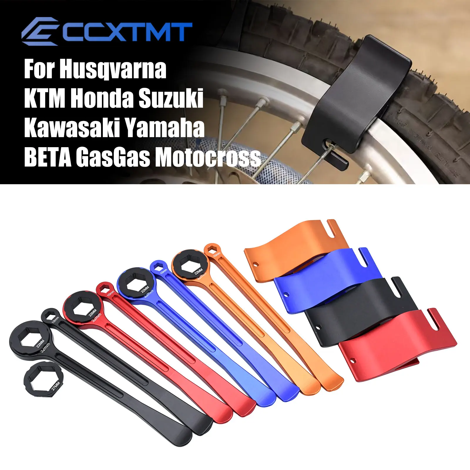 CNC Reifen Installation Werkzeug Reifen Hebel Schlüssel Werkzeug Für KTM EXC EXCF SX SXF XC XCF XCW TPI 125-530 Yamaha honda Suzuki Kawasaki