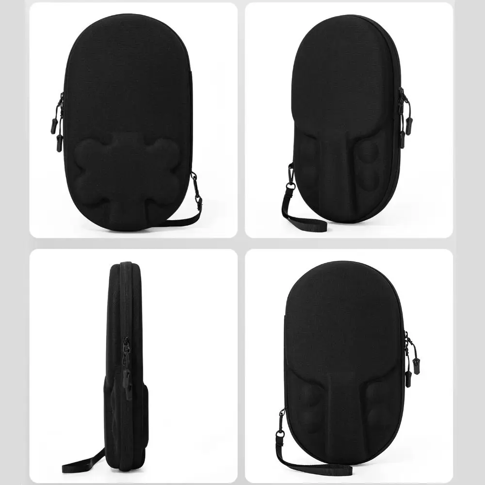 

Портативный чехол для настольного тенниса из ЭВА, защитный водонепроницаемый чехол для ракеток, ударопрочный с карманом на молнии, для пинг-понга