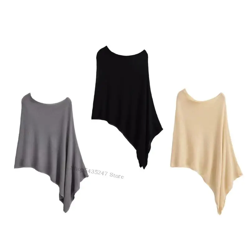 

Lightweight Polyester Shawl Breathable Cover Up For Women Summer Outdoor Indoor H7EF