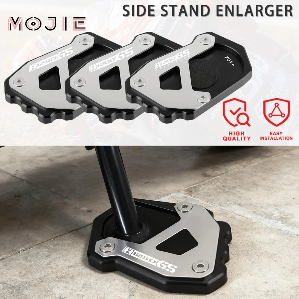 

Motorcycle Kickstand For BMW R 1200 GS R1200GS ADV R1200GS Adventure 2015-2018 2017 Motorcycle CNC Side Stand Enlarge extension