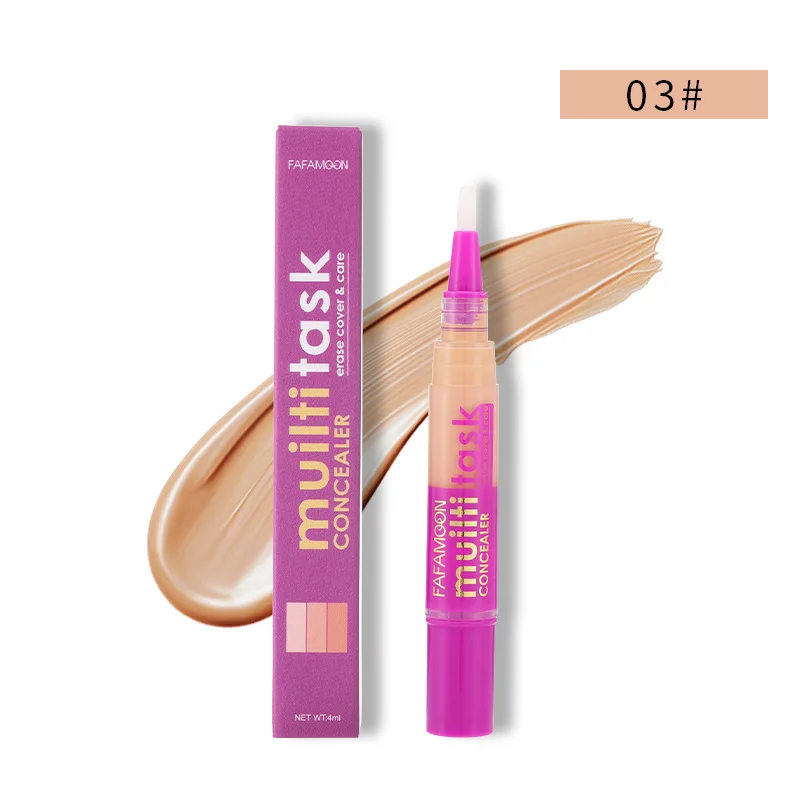 4ml Liquid Concealer Pen Makeup Lasting Moisturizing Foundation Cream Full Coverage Concealer Makeup Cosmetic