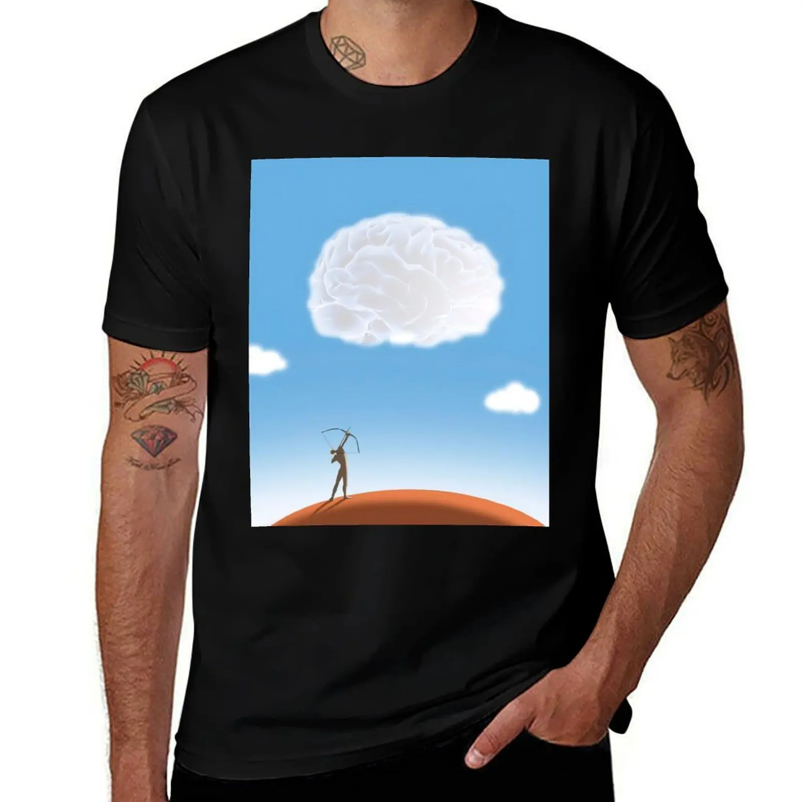 

guy billout T-Shirt animal prinfor boys sports fans Man t-shirt for a boy Men's t shirts