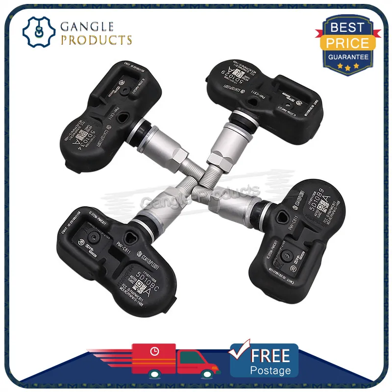 Датчик TPMS для 2011-2017 INFINITI EX35 FX37 Q60 NISSAN LEAF, 315 МГц, 1/4 шт.