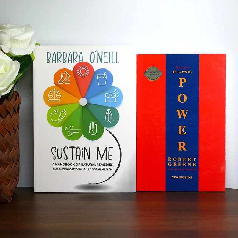 

《Sustain Me》+《The Concise 48 Laws of Power》For health enthusiastsn or leadership learners Christmas or New Year's gift selection