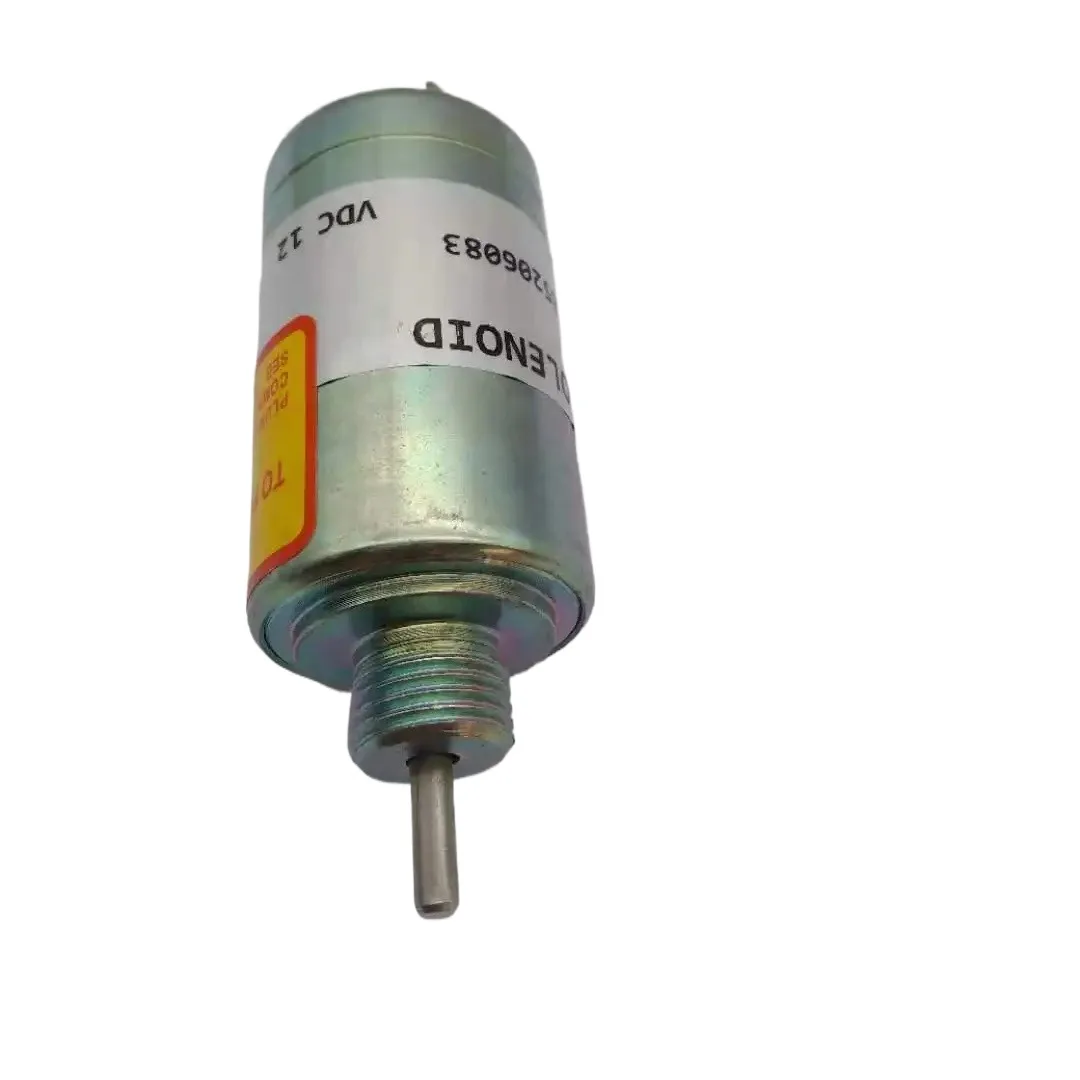 185206083 185206085 Stop Solenoid Valve 12V Fits Perkins Case 410 420 SR150 Excavator Diesel Engine Parts