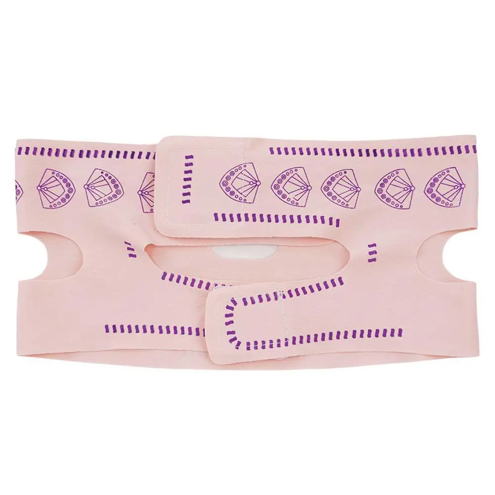 1 confezione di cinghie per il sollevamento del viso con linea a V - Shaper per maschera aggiornato per Jawline, cinturino per il viso dimagrante a forma di V, cinturino riutilizzabile per il sollevamento del mento del viso