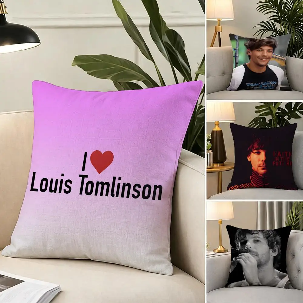 Funda de cojín L-Louis Hot Singer T-Tomlinsons, tela suave para decoración del hogar, funda de almohada, funda de cojín, almohada para sofá, decoración del hogar