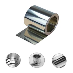 304 Edelstahl Streifen Dicke 0.01Mm ~ 0.3Mm Stahl Blatt Dnne Stahl Platte Korrosion Widerstand Anpassbare Spezifikationen