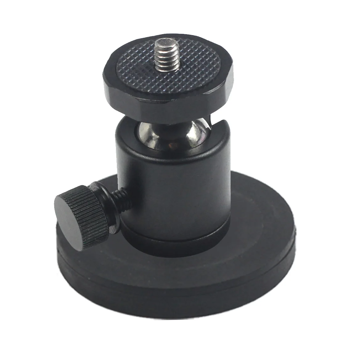Magnetischer Magnet Auto-Saugnapf-Basis, Durchmesser 66 mm/43 mm, 1/4 Zoll Stativ-Adapter, Kugelkopf für GoPro-Kamera, Osmo Pocket Gimbal, Mobiltelefon – Detail 5
