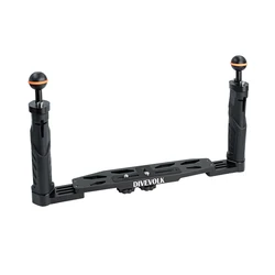 DIVEVOLK DUAL Handle Tray for seatouch 4 max underwater Housing