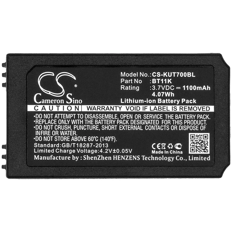 

Li-ion Crane Remote Control Battery for Konecranes IKUSI,3.7v,1100mAh,T70/2 IK2 T70/2 iKontrol PUPITRE IK2,BT11K