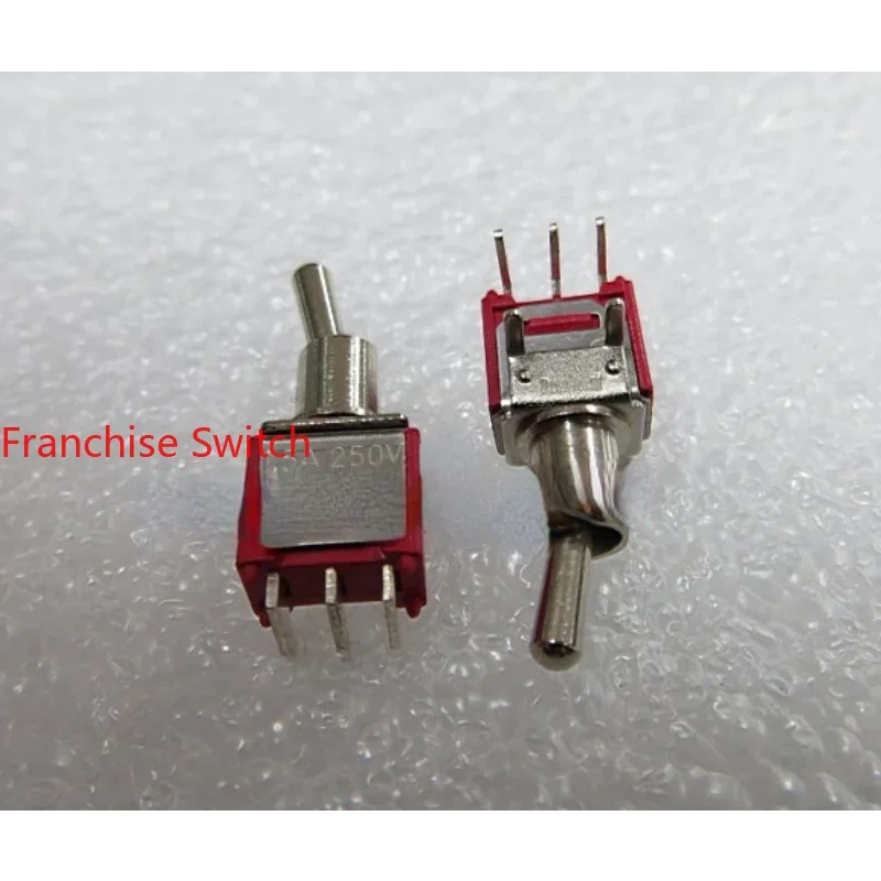 

10PCS High Quality Twist Switch, Shake The Head And Pull 3-pin 2-speed Bending Foot 1.5A250V 3A120V Button Switch