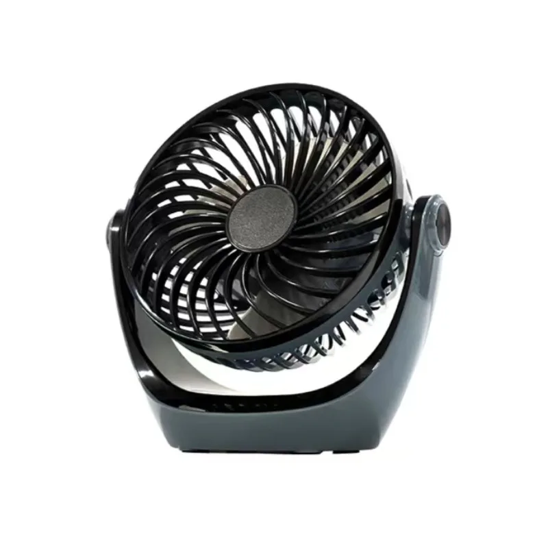 Portable Camping Fan Rechargeable 2000mAh Outdoor 360° Rotating Desktop Fan