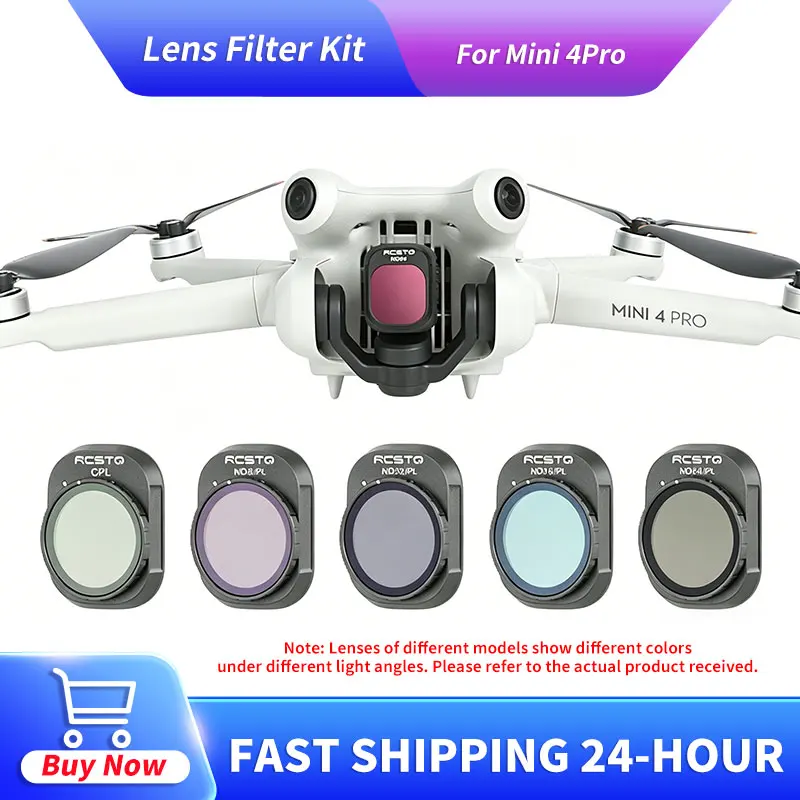 

Mini 4 Pro Lens Filter Kit CPL ND8 ND16 ND32 ND64 Neutral Density Polarizing Filter Set Camera Optical Accessories