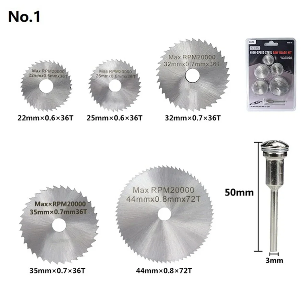 HSS Mini Saw Blade Circular Cutting Disc Power Tools Accessories Wood Metal