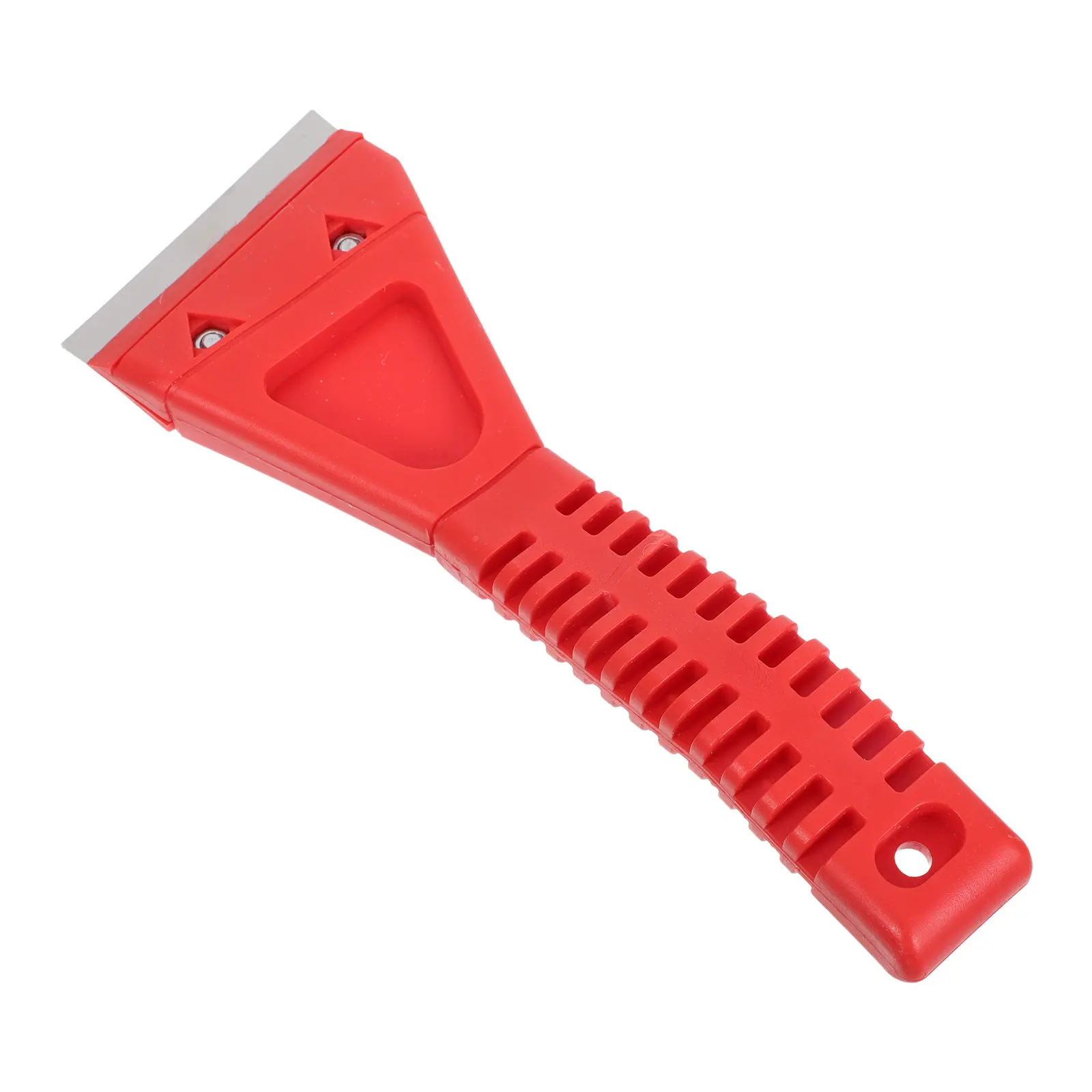Multi-Purpose Cleaning Scraper Tool 5.31 Ergonomic Non-Slip Handle 3 Wide Stainless Steel Blade Kitchen Floor Grout Sticker