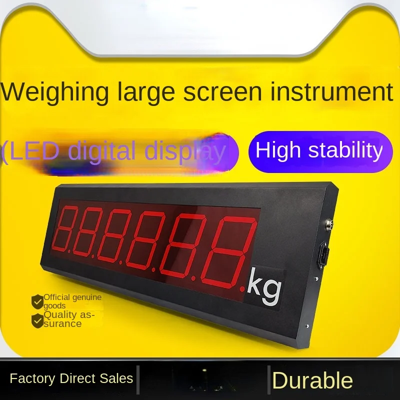 Weighing Sensor Control Instrument Display Screen LED Digital  6-Digit   Large Size