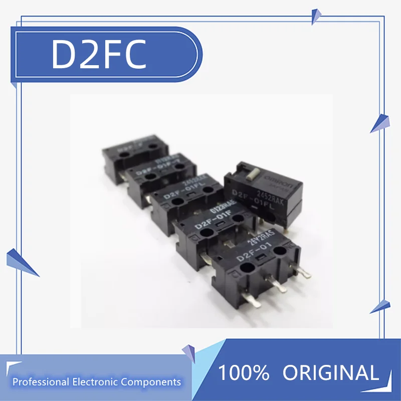 5PCS/LOT D2F Seris D2F-01F D2F-01 D2F-F D2F-01F-T D2F-L D2F-FL D2F-01FL D2F-01L D2F-L3 D2F-L2 D2F-L-D Japan OMRON Micro Switch