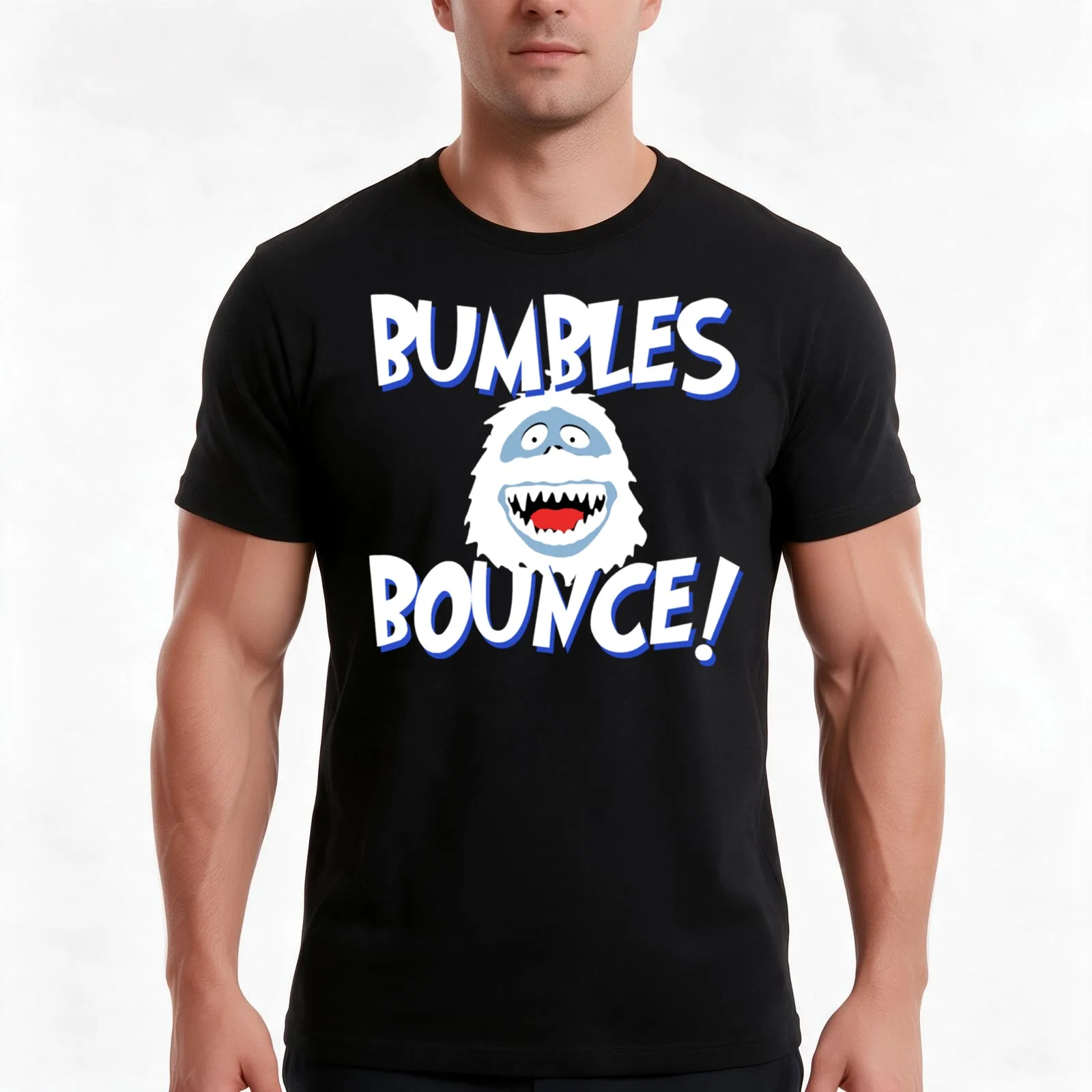 Bumbles Bounce! T-Shirt Summer Casual Cotton Tee Oversized Streetwear Tops Vintage Graphic Print Loose Fit Short Sleeve