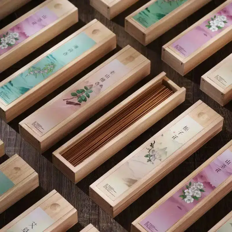 Sandalwood, Agarwood & Osmanthus Incense Sticks Long-lasting Natural Incense for Home Approximately 450 incense sticks per box