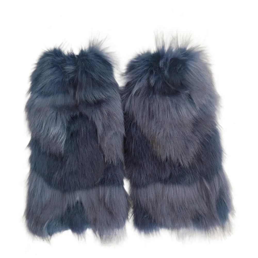 Soft Y2K Winter Leg Warmers Harajuku Kawaii Furry Leg Warmers Foot Cover Lolita JK Long Stockings Spicy Girls