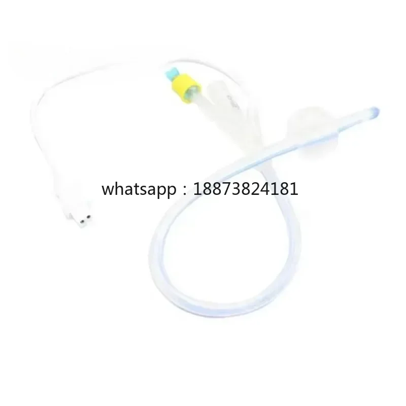 

Disposable silicone foley catheter with temperature sensor probe fast shipping