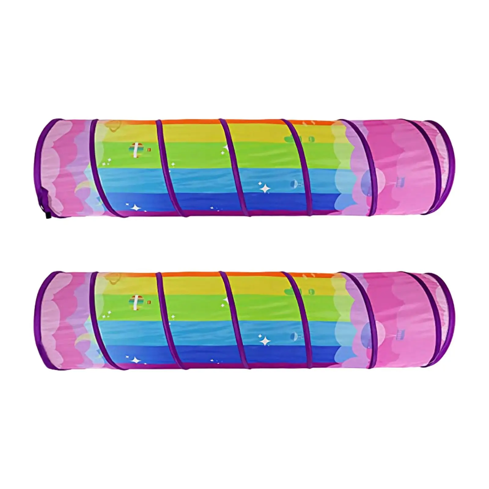 Crawling Tunnel Folding House Playset Kids Tunnel Tents Dogs Tunnel Tunnel Toys Kids Colorful Play House for Boys Girls Toddlers