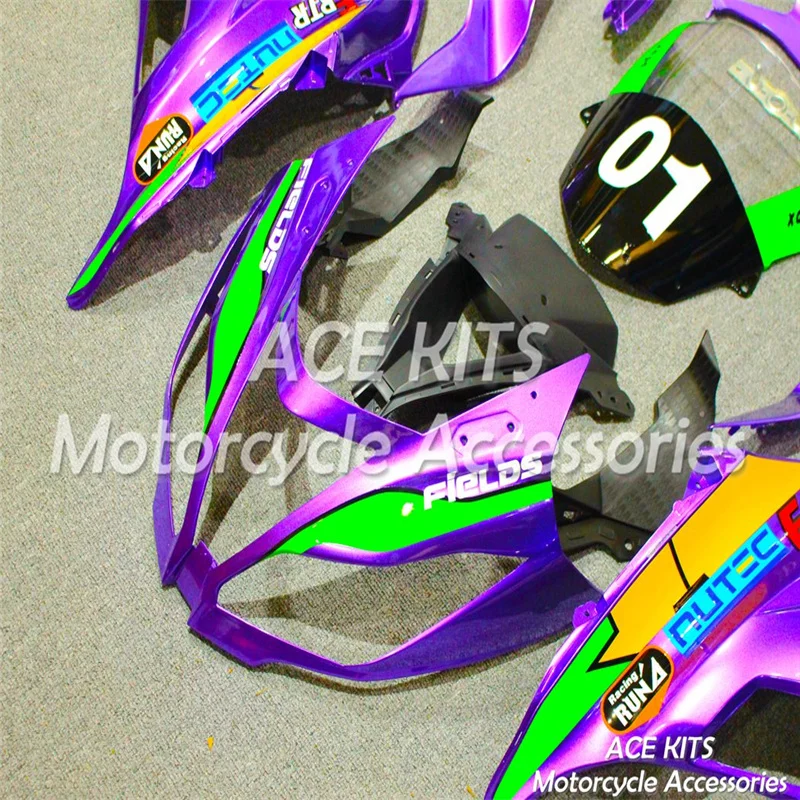 New ABS motorcycle Fairing For kawasaki  ZX6R 636 13 14 15 16 17 18  We Can Process And Design The Colors And Sticke  No.41