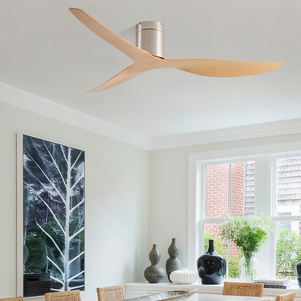 พัดลมเพดาน QINIWAKE ขนาด 45/52 - Ceiling Fan Dc Motor 52 Inch บทวิจารณ์และราคา