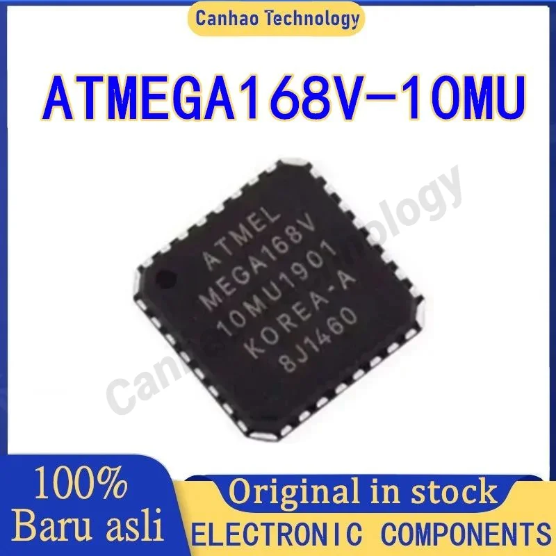 ATMEGA168V-10MU ATMEGA168V-10M ATMEGA168V-10 ATMEGA168V ATMEGA168 ATMEGA IC MCU Chip VFQFN-32 100% New Original in stock