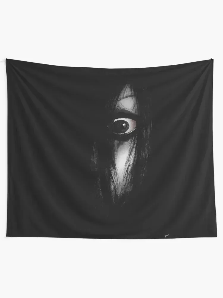 The Grudge Sketch Tapestry Home Decoration Accessories Nordic Home Decor Cute Decor Room Decor Cute Tapestry