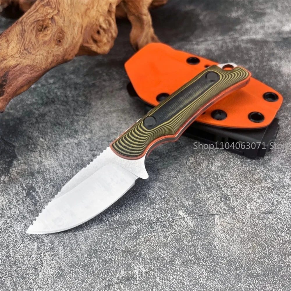 

BM 15017, тактический нож Canyon Hunter с фиксированным лезвием, ручка G10 с оболочкой из кайдекса, нож EDC, инструменты для кемпинга и охоты на открытом воздухе