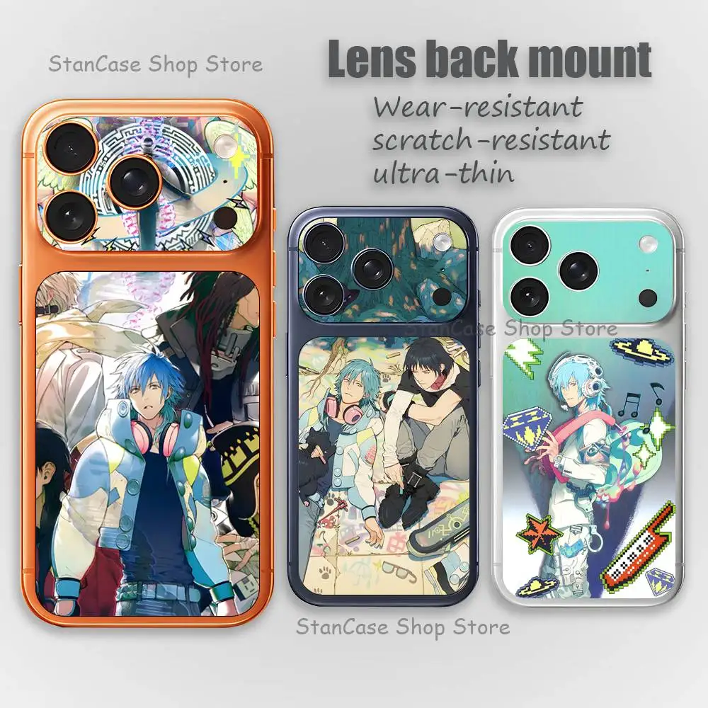 

Aoba Seragaki D-DRAMAtical Murder Full Screen Protective Film For iphone 17 Pro Max Lens Protector Back Films Phone